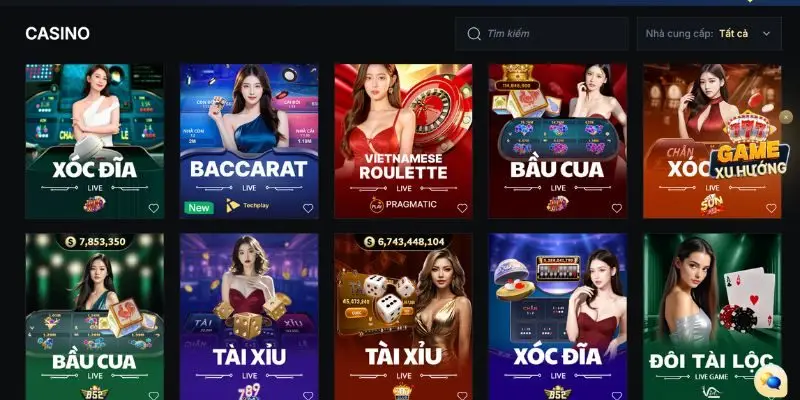 Giới thiệu sơ lược sảnh casino